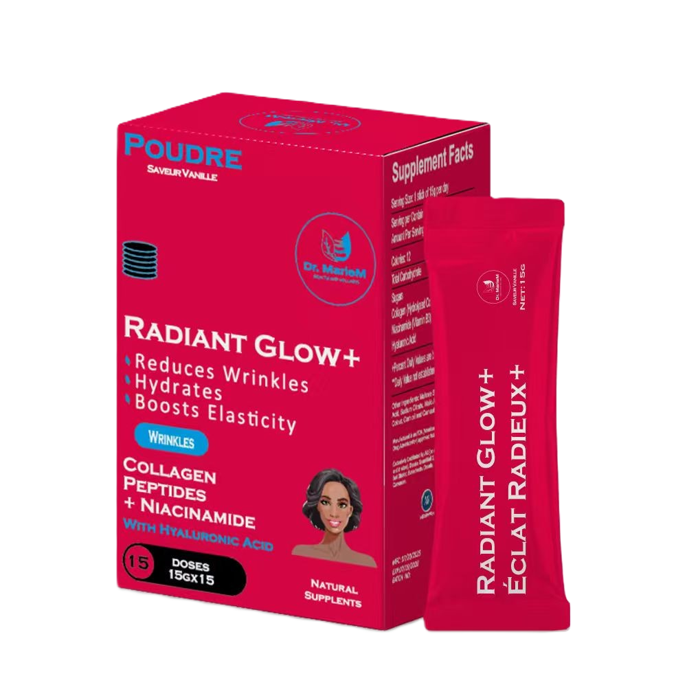 Éclat Radieux+ — Collagène + Niacinamide + Acide hyaluronique