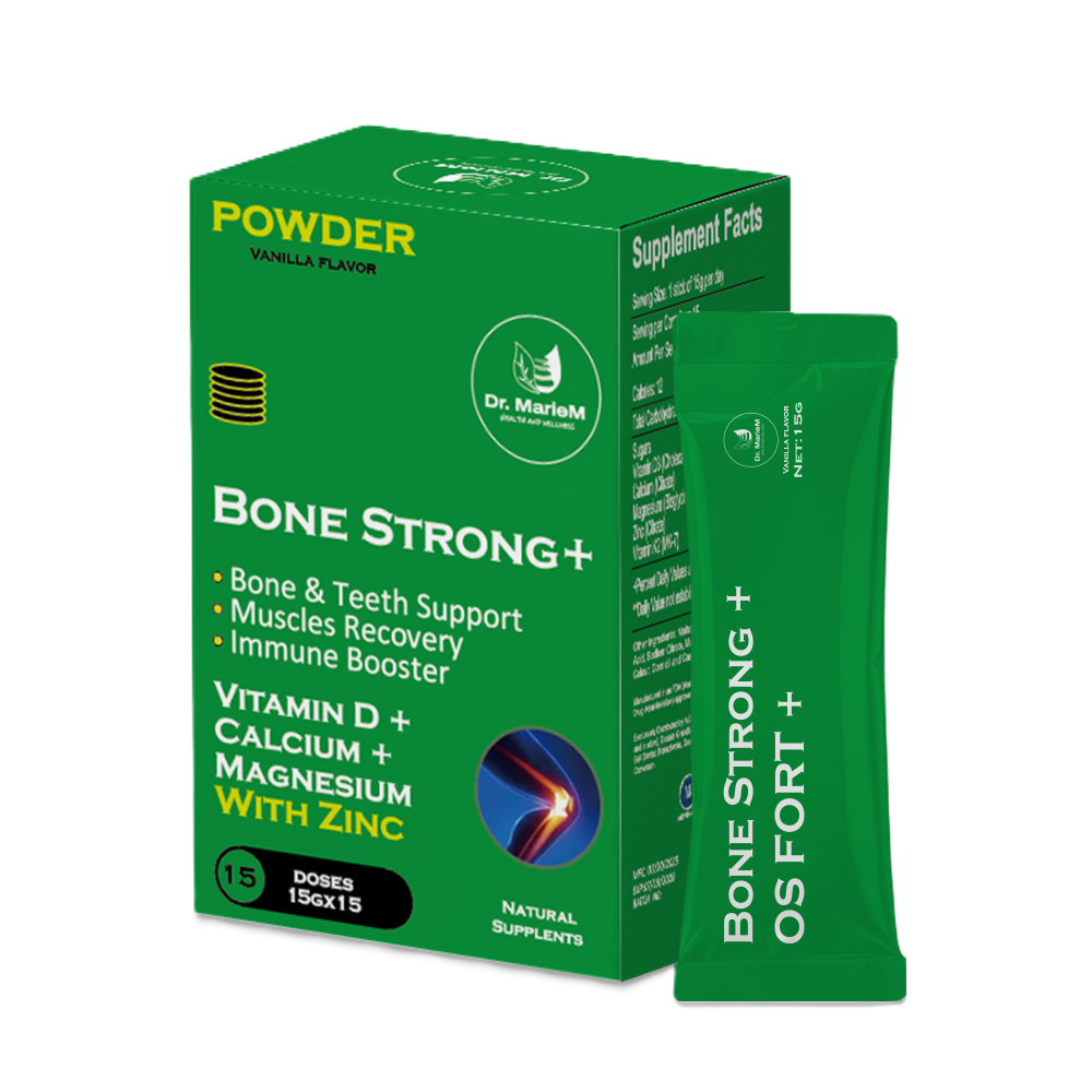 Os fort+ — Vitamine D, Calcium, Magnésium & Zinc