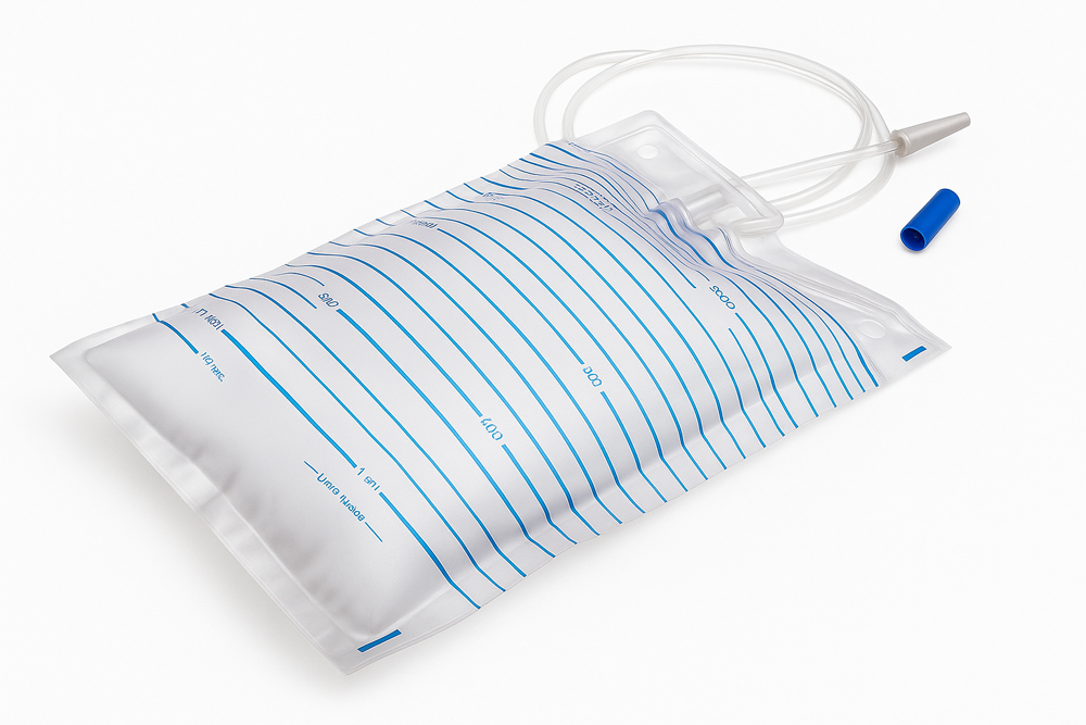 Sac collecteur d’urine avec robinet de vidange